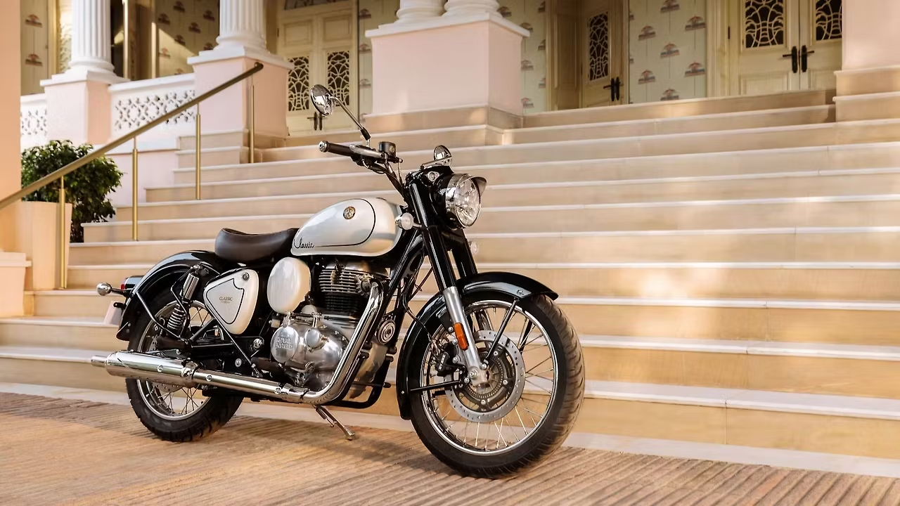 Royal Enfield Classic 350 Signature White