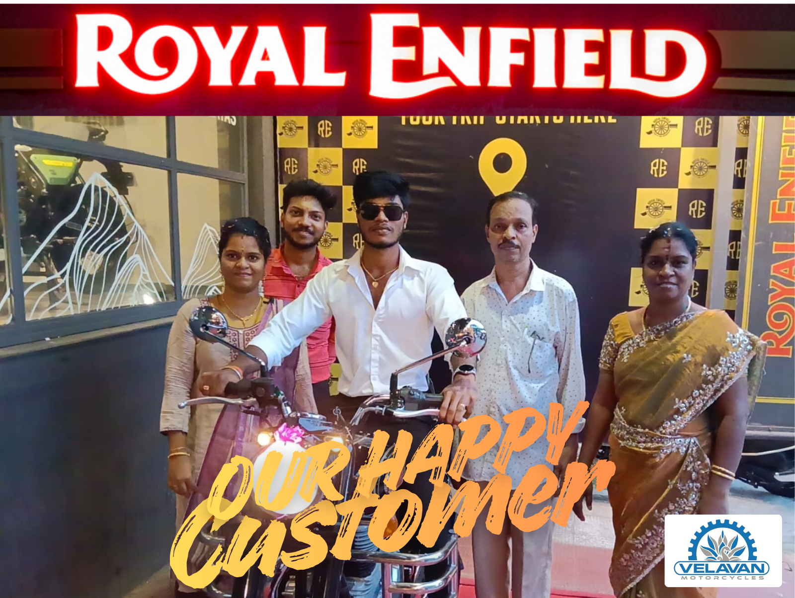 Priya M. Meteor 350 delivery Chennai — Velavan Motorcycles