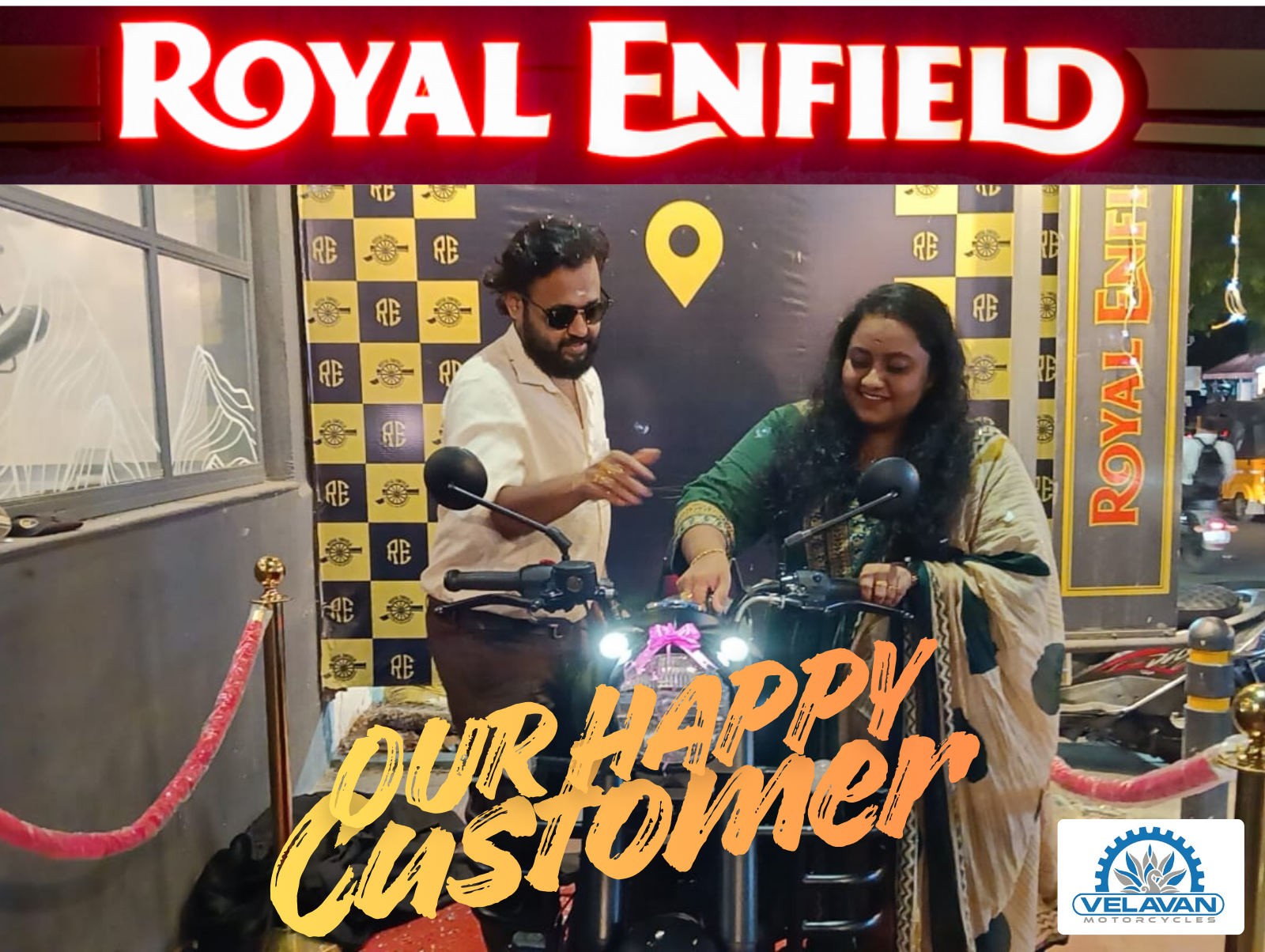 Vikram T. Continental GT 650 delivery Chennai — Velavan Motorcycles