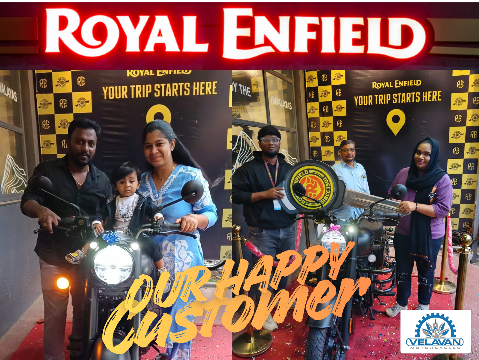 Mohammed S. Himalayan 450 customer delivery Chennai — Velavan Motorcycles